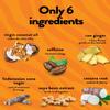 Ginger Roars - Caffeine Chews - 12 Servings Each 33mg with a Delicious Natural Flavour & Fiery hint. Plant Based Energy Shots, a Vegan Healthy Snack for Adults. view 2