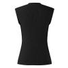 WILLBEST Navy Jumper Women Cowboy Outfit Side Split Crop Tops Ladies Long Sleeve Tops Shacket Embroidery Stretch Fitted Christmas Party Black Gilet Women Jacket Autumn Santa Outfit Men view 2