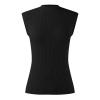 WILLBEST Navy Jumper Women Cowboy Outfit Side Split Crop Tops Ladies Long Sleeve Tops Shacket Embroidery Stretch Fitted Christmas Party Black Gilet Women Jacket Autumn Santa Outfit Men view 4