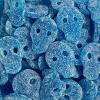 Clickin' It Candy Groovy Sweets Pick N Mix Grab Bag - Fizzy Blue Raspberry Skulls 250g view 1