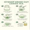 Hyssop Dried Leaves & Stems Loose Herb Tea - Hyssopus Officinalis L. (75g) view 3