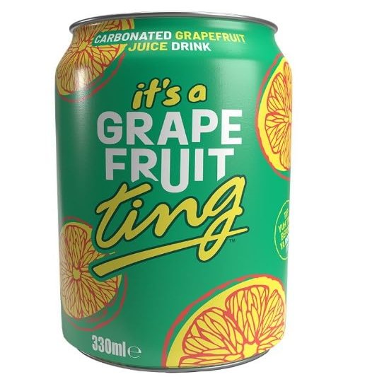 GRAPEFRUIT CARBONATED FRUIT & FLAVOURS SOFT DRINKS 330ML Delicious Tasty And Twisty Treat Gift Hamper For Birthday,Christmas,Easter (48)