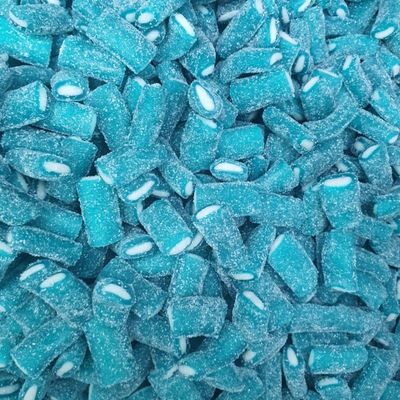 Clickin' It Candy Groovy Sweets Pick N Mix Grab Bag - Fizzy Blue Raspberry Pencils 250g