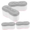 FOMIYES 8pcs Toilet Seat Cover Bumpers Pads Noise Reducing Deflectors for Urine view 2