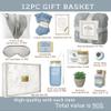 Get Well Soon Gift Baskets - 12PC Care Package for Women After Surgery, Birthday, Sympathy & Grief Gifts (Grayish) view 3