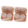 COLLBATH 2 Sets Portable Contact Lens Box Case Lens Holder for Organizer Travel Carrying view 1
