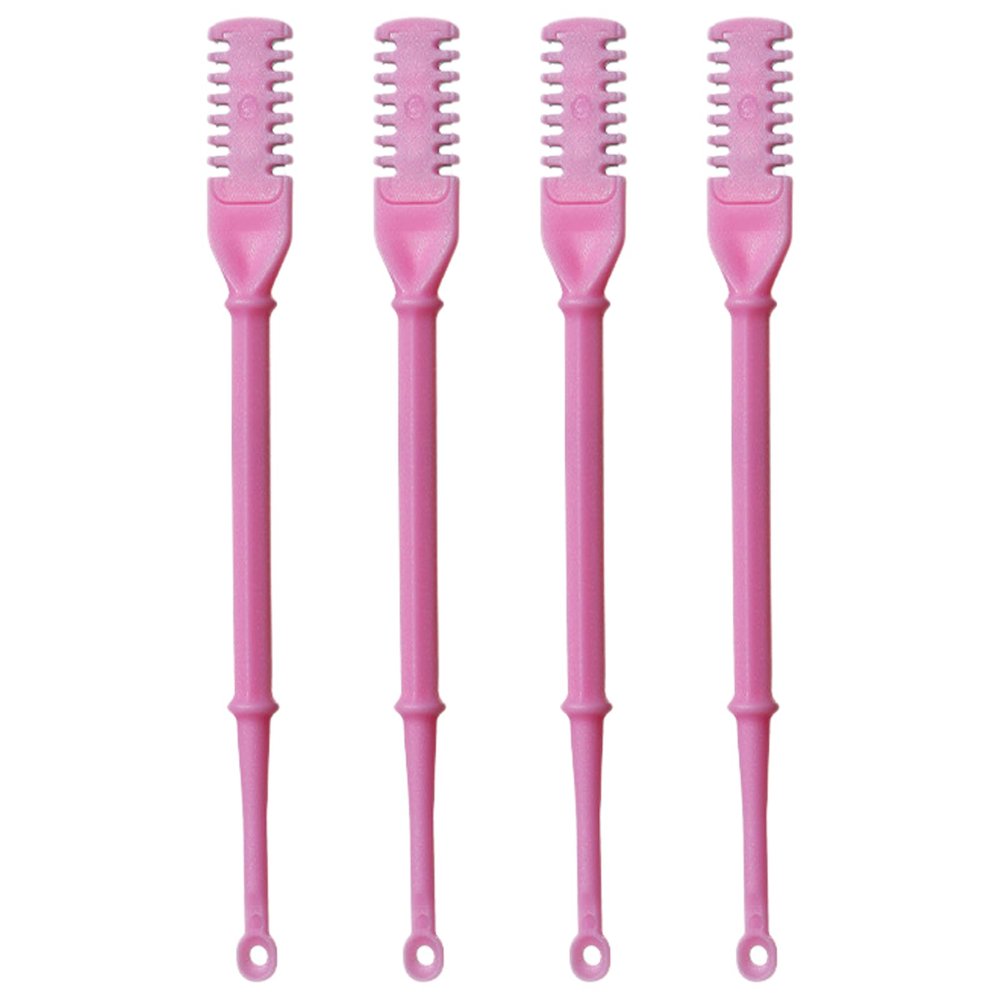 4Pcs Multifunction Manual Nose Hair Trimmer 360 Degree Rotating Nasal Hair Cutter Nose Hair Plucker Ear Pickers Gifts