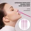 4Pcs Multifunction Manual Nose Hair Trimmer 360 Degree Rotating Nasal Hair Cutter Nose Hair Plucker Ear Pickers Gifts view 2