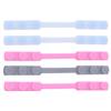 HAPINARY 5pcs Silicone Earmuffs Reusable Hooks Adjustable Extenders for Ear Comfortable Accessory for Daily Use Random Color view 1