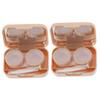 HAPINARY Portable Box 2 Sets Small Holder Tight for Travel Home Use Easy Access Identification view 1