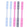 BCOATH Reusable Adjustable Mask Hook 5pcs Silicone Earband Extender Hooks Non Slip for Anti-Strangulation Use on Small and Large Faces Random Color view 1