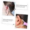 BCOATH Reusable Adjustable Mask Hook 5pcs Silicone Earband Extender Hooks Non Slip for Anti-Strangulation Use on Small and Large Faces Random Color view 2