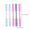 Anneome Adjustable Mask Ear Hook 5pcs Set Reusable Silicone Ear Protectors for Comfortable Mask Extension and Pressure Relief, Suitable for Daily Wear and Travel Random Color view 2