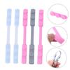 Anneome Adjustable Mask Ear Hook 5pcs Set Reusable Silicone Ear Protectors for Comfortable Mask Extension and Pressure Relief, Suitable for Daily Wear and Travel Random Color view 3