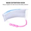 Gogogmee 5pcs Mask Ear Adjustable Mask Hook Reusable Soft Silicone Ear Protectors Pain Relief Anti-Tightening Extension Buckle for Comfortable view 3