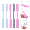 Gogogmee 5pcs Mask Ear Adjustable Mask Hook Reusable Soft Silicone Ear Protectors Pain Relief Anti-Tightening Extension Buckle for Comfortable view 4