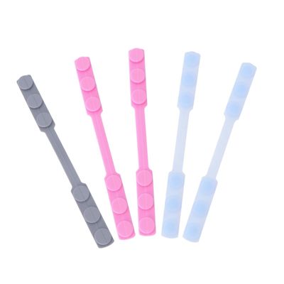 Healeved 20pcs Mask Hook Adjustable Mask Extention Hook Earband Style Variable Head Extension Random Color