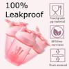 chongning Protein Shaker Bottle with Mixing Ball, 350ml Protein Powder Shaker Bottle, Leakproof Flip On Lid, Sports Gym Supplement Shaker Cup, Mini Water Bottle for Protein Shakes, BPA Free (Pink) view 3