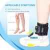 joingood AFO Foot Drop Brace for Walking with Shoes, Drop Foot Brace with Reel-Adjust Dorsiflexion Assist, Adjustable Foot Brace for Drop Foot Support, Fits Left or Right Foot for Women Men(L/XL) view 2