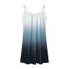 Long Sleeve Cocktail Dress for Women Womens Sundress Pleat Front Long Sleeve Summer Dress Trendy Dresses Pleated Hem one Shoulder Outfits 2024 lace Crochet Eyelet Flowy Linen wrap Sexy view 4