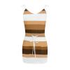 Black Satin Dress for Women Boho Print Glitter Sequin Sparkly Dresses Bodycon Mini Dress Short Sleeve for Women Vacation Beach Sun White Mini Party Casual Flowy view 2