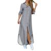 WILLBEST White Sundresses for Women Womens Bodycon Dresses Spaghetti Strap Casual Linen Dresses for Women Summer with Sleeves Bohemian Floral Printed Party Wedding Guest Lantern Sleeve Sequin view 1