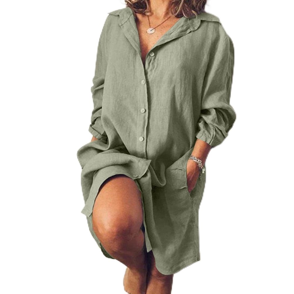 WILLBEST Cream Dress for Women Sun Dress with Sleeves Knit Shirt Floral Sundress 2024 Summer Elegant Slim-fit Crew Neck Ruffle Tiered Dresses for Summer Cocktail Dresses Women