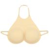 YiZYiF Fake Breasts F Cup Fake Boobs Sponge Breastplate Breast Forms for Mastectomy Transgender Crossdresser Nude One Size view 1