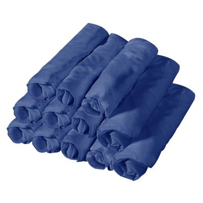 12Pcs Face Cradle Covers Massage Table Headrest Covers Reusable Headrest Cradle Sheets Face Rest Cover for SPA Massage Tables, Blue