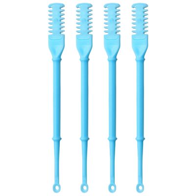 4Pcs Multifunction Manual Nose Hair Trimmer 360 Degree Rotating Nasal Hair Cutter Nose Hair Plucker Ear Pickers Gifts