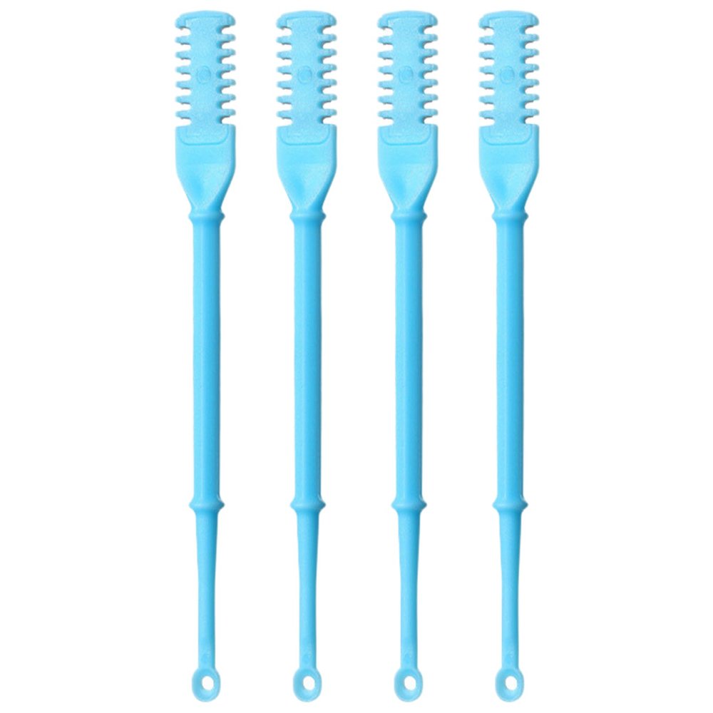 4Pcs Multifunction Manual Nose Hair Trimmer 360 Degree Rotating Nasal Hair Cutter Nose Hair Plucker Ear Pickers Gifts