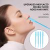 4Pcs Multifunction Manual Nose Hair Trimmer 360 Degree Rotating Nasal Hair Cutter Nose Hair Plucker Ear Pickers Gifts view 2