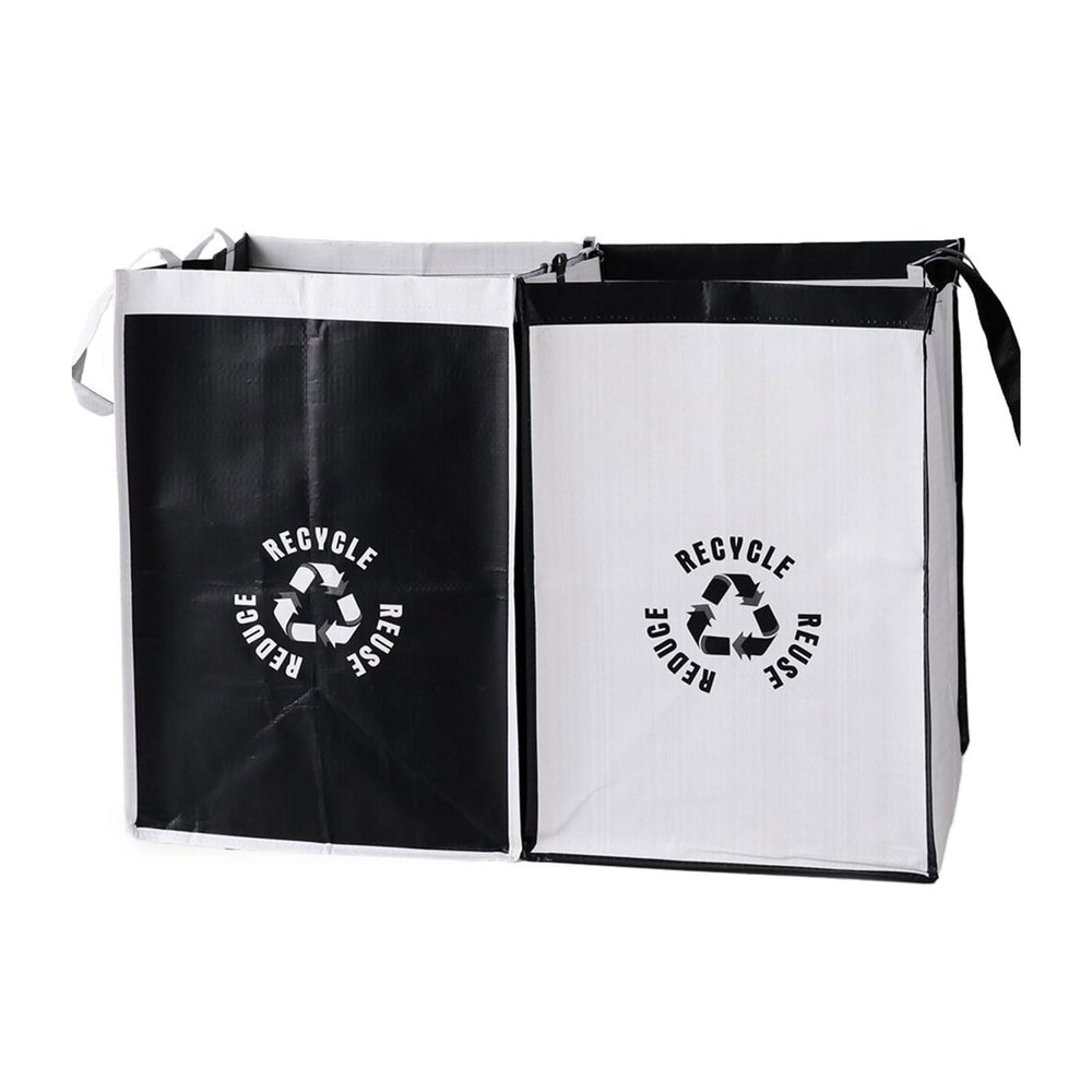 2/4Pack Of Trash Sorting Bags Recycle Waste Bag Convenient And Environmentally Friendly Trash Sorting Bin Convenient