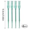 4Pcs Multifunction Manual Nose Hair Trimmer 360 Degree Rotating Nasal Hair Cutter Nose Hair Plucker Ear Pickers Gifts view 4