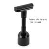2 Pack Man's Aluminum Alloy Razors Stand Bathroom Razors Stand Razors Not Included Easy Install Easy to Use view 4