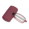 ABETOS Folding Reading Glasses Men Women Metal Pocket Foldable Readers with Flip Case Blue Light Blocking Portable Mini Glasses for Reading, Red+1.0 view 1