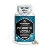 Probiotics for Gut Health - 50 Billion CFU, 20 Strains with Zinc & Inulin (3 Months) - 1 Capsule Per Day Vegan & Gut-Resistant for Digestive Health & Immune Support - European Quality Vitamaze view 1