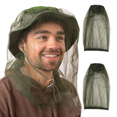 Anti-Mosquito Protection Hat, Mosquito Net Hat, Mesh Head Hat for Camping, Hiking, Fishing, Insect and Mosquito Protection