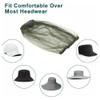 Anti-Mosquito Protection Hat, Mosquito Net Hat, Mesh Head Hat for Camping, Hiking, Fishing, Insect and Mosquito Protection view 2