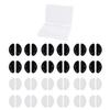 24 Pairs of Glasses Nose Pads, 1 Storage Box, Glasses Silicone Nose Pads, Glasses Adhesive Nose Pads, Glasses Soft Nose Pads, Glasses Accessories view 1
