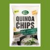 Eat Real Quinoa Chips Sour Cream Chive 90g Pack of 4 Plant Based Spring Onion Healthy Vegan Snack Crisps Gluten FREE Sharing Bag Treat with Welari Thank You Card | (4pack) (360g) view 2