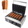 YJFEDCC Electric French Hot Dog Stick Machine, Six-Grid Crispy Machine Commercial Hot Dog Stick Milk Stick Machine, Commercial Waffle Machine view 1