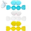 6pcs Simple Contact Lens Case Box Eyewear Accessories Cute Travel Box Container for Lenses view 1