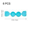 6pcs Simple Contact Lens Case Box Eyewear Accessories Cute Travel Box Container for Lenses view 2