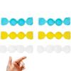 6pcs Simple Contact Lens Case Box Eyewear Accessories Cute Travel Box Container for Lenses view 3