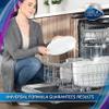 Care+Protect Dishwasher Gel All In One: Degreaser - Rinse Aid - Salt - Odor Neutralizer - Extra Powerful on Grease and Dirt - Active In Short Cycles - Maxi Pack view 4