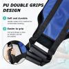 [] 110cm Patient Transfer Sling, Extra Wide, Bed Transfer Care Sling for Disabled, Elderly, Geriatric, Injured People, Safe to Move from car, Wheelchair, Bed (Blue, Extra Wide) view 4