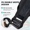 [] 110cm Patient Transfer Sling, Extra Wide, Bed Transfer Care Sling for Disabled, Elderly, Geriatric, Injured People, Safe to Move from car, Wheelchair, Bed (Black, Extra Wide) view 4