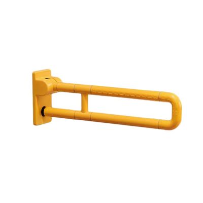 SHANGDAOYU Accessible Bathroom Handrail Railing, Foldable Assisted Safety Handle For The Elderly And Disabled, Non-Slip And Anti-Fall Safety Handle For Bathroom Use(Yellow,70cm(27.6in))