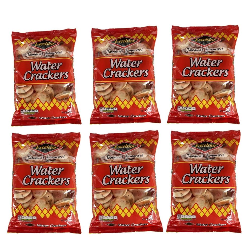 Excelsior Water Crackers 300g (Pack of 6) JAMAICA'S FAVOURITE !